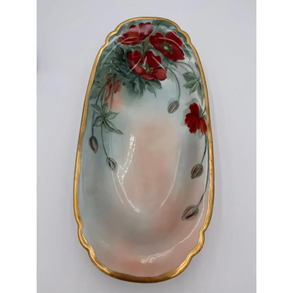 1920's French Limoges Porcelain Tray
